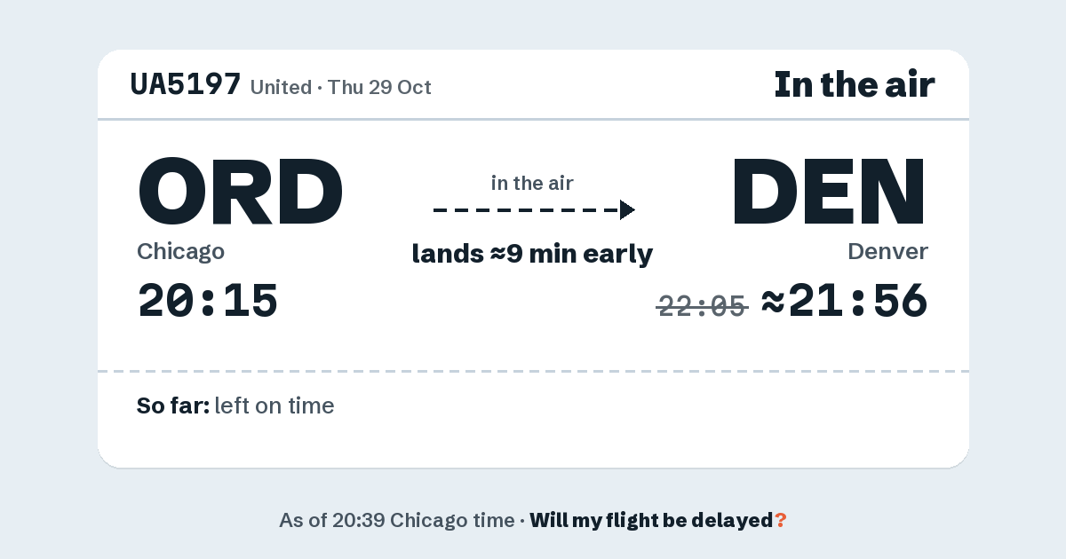 Link preview: UA5197 lands about 21:56