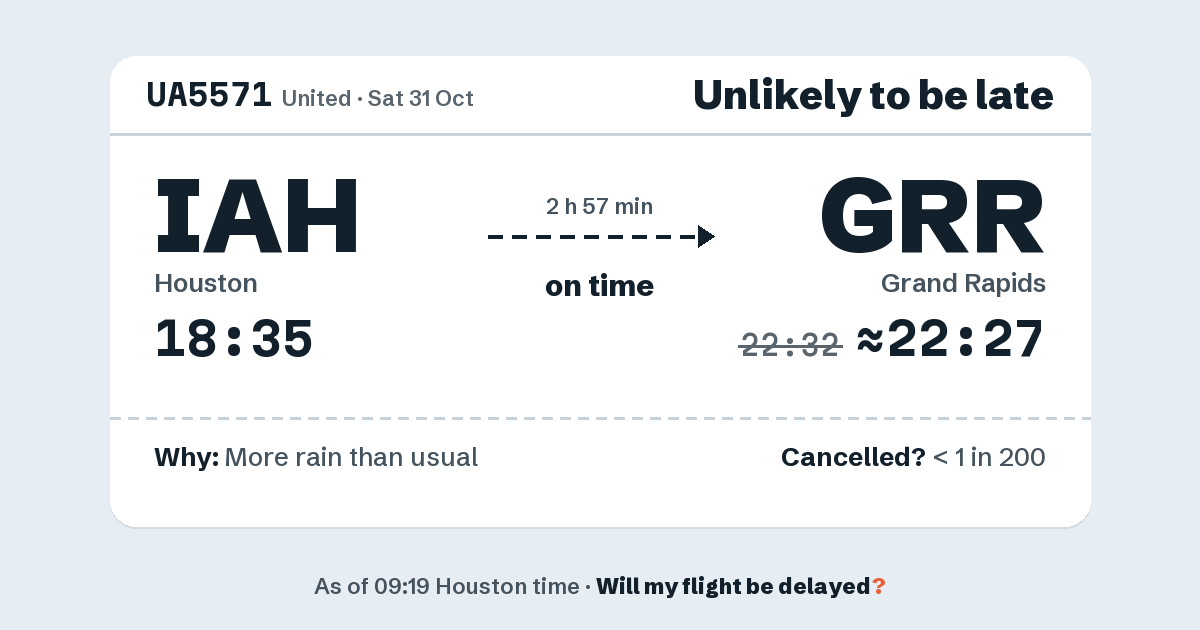 Link preview: UA5571 lands about 22:27