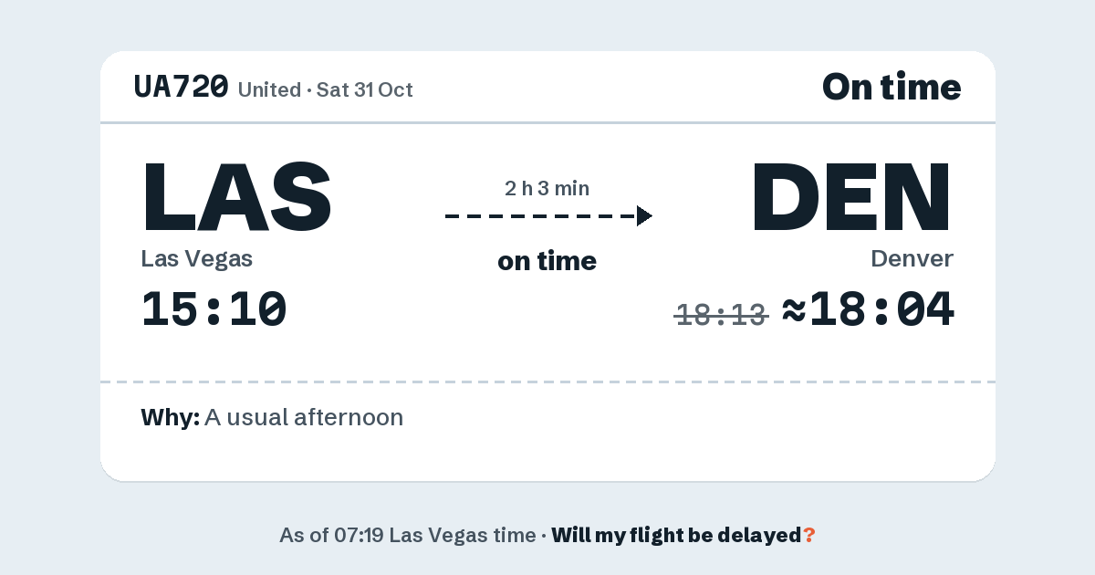 Link preview: UA720 lands about 18:04
