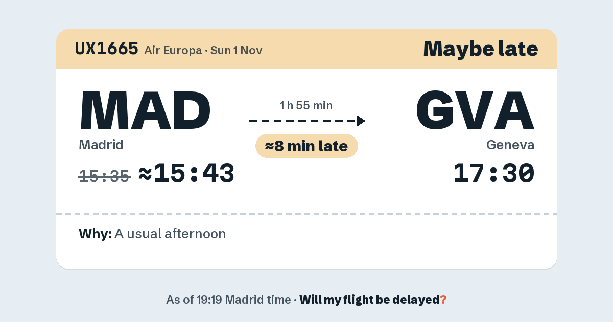 Link preview: UX1665 lands about 17:32
