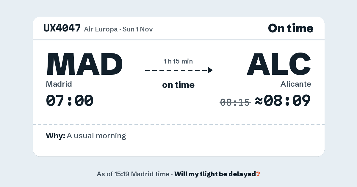 Link preview: UX4047 lands about 08:09