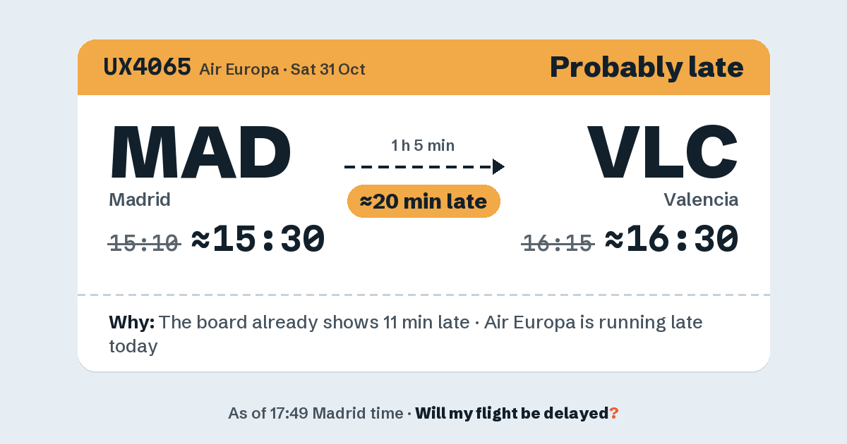 Link preview: UX4065 lands about 16:29