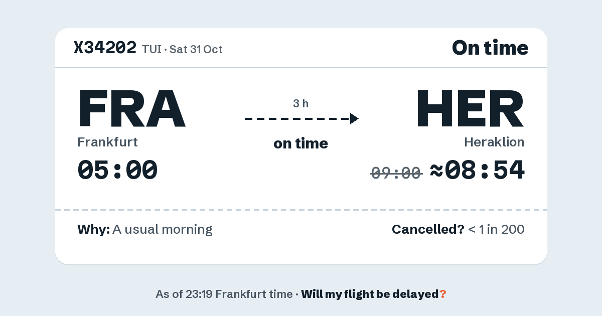 Link preview: X34202 lands about 08:54