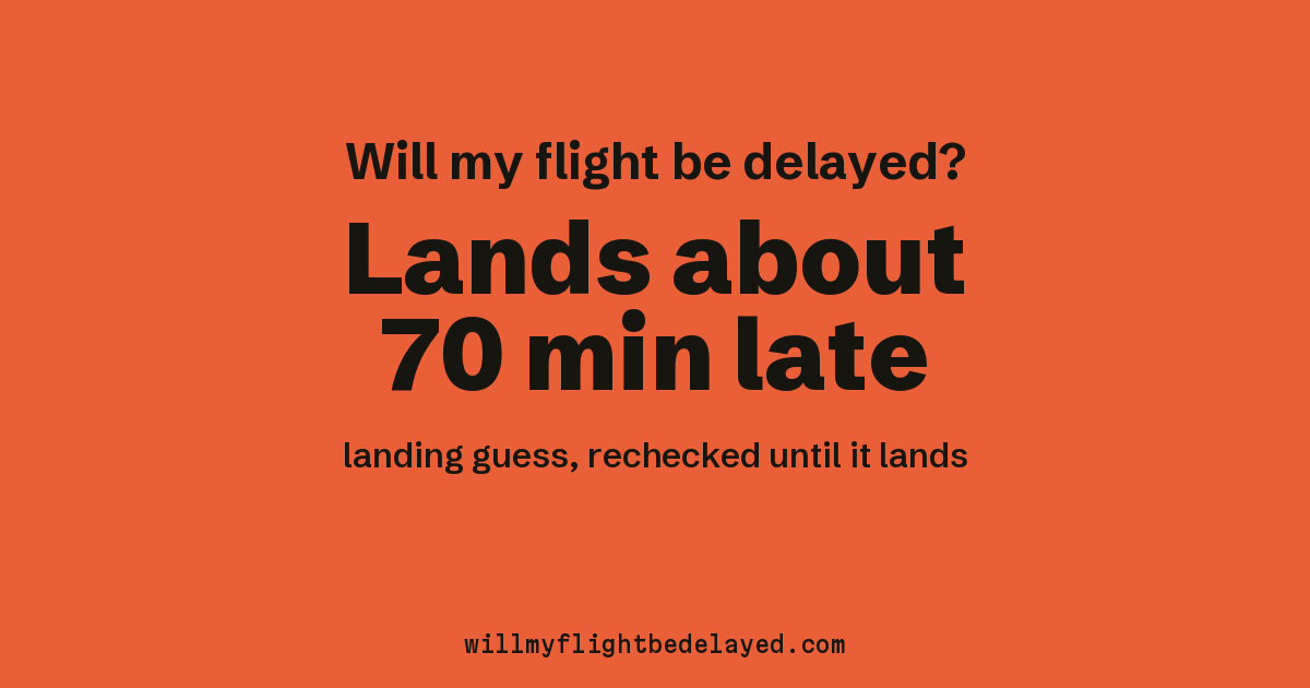 Link preview: WN3150 lands about 21:57